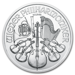 Silber Wiener Philharmoniker 1 OZ Jahrgang zufällig