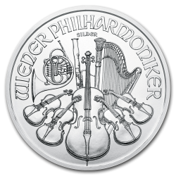 Wiener Philharmoniker Silber 1 oz - Jahrgang zufällig