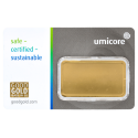 Kaufen Sie einen 1 oz Goldbarren mit Zertifikat bei Goldwechselhaus