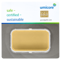 Kaufen Sie einen 100 g Goldbarren mit Zertifikat bei Goldwechselhaus