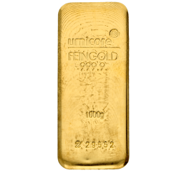 Kaufen Sie einen 1000 g Goldbarren mit Zertifikat bei Goldwechselhaus