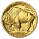 Gold American Buffalo 1 OZ Jahrgang zufällig