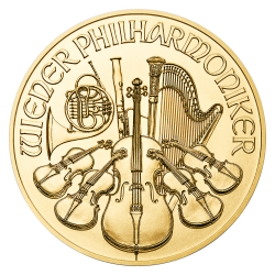 Philharmoniker Gold 1/2 oz - Jahrgang zufällig