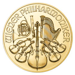 Gouden Philharmoniker 1/4 OZ divers jaar
