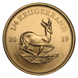 Kaufen Sie den ¼ Feinunze Gold Krügerrand bei Goldwechselhaus