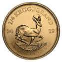 Kaufen Sie den ¼ Feinunze Gold Krügerrand bei Goldwechselhaus