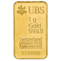 Kaufen Sie einen 1 g Goldbarren bei Goldwechselhaus