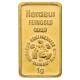 1 g Goldbarren, verschiedene Hersteller