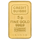 5 g Goldbarren, verschiedene Hersteller