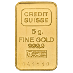 Kaufen Sie einen 5 g Goldbarren bei Goldwechselhaus