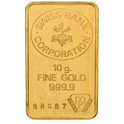 Kaufen Sie einen 10 g Goldbarren bei Goldwechselhaus