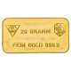 20 g Goldbarren, verschiedene Hersteller