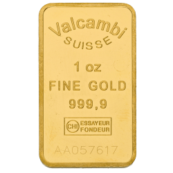 1 oz Goldbarren, verschiedene Hersteller