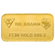 100 g Goldbarren, verschiedene Hersteller