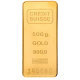 500 g Goldbarren, verschiedene Hersteller