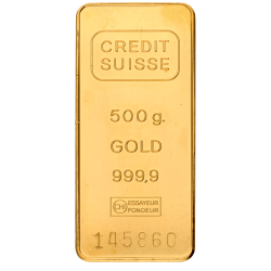 Kaufen Sie einen 500 g Goldbarren bei Goldwechselhaus