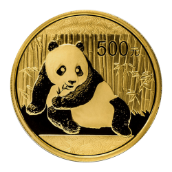 Gold China Panda 1 OZ Jahrgang zufällig