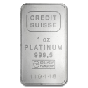 Kaufen Sie einen 1 oz Platinbarren bei Goldwechselhaus