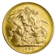 Sovereign Goldmünze - Jahrgang zufällig