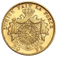 20 Belgische Francs Goldmünze