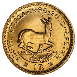 Kaufen Sie die 1 Rand Goldmünze bei Goldwechselhaus