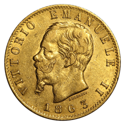 Kaufen Sie die 20 Lire Goldmünze bei Goldwechselhaus
