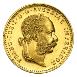 Österreich 1 Dukat Goldmünze