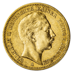 20 Deutsche Mark Reichsgoldmünze verschiedene Jahrgänge
