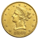 10 Dollar Liberty Head Gold - Jahrgang zufällig