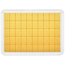 Kaufen Sie die CombiBar Goldtafel 50 x 1 g Valcambi bei Goldwechselhaus
