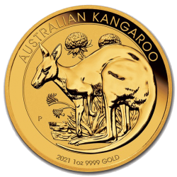 1 oz Gold Känguru Jahrgang zufällig