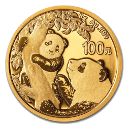 Kaufen Sie die 8 Gramm China Panda Goldmünze bei Goldwechselhaus