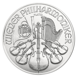 Wiener Philharmoniker 1 oz Platinmünze 2021