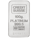 Kaufen Sie einen 100 g Platinbarren bei Goldwechselhaus