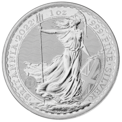 1 oz Britannia Silbermünze 2023