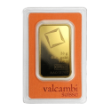Kaufen Sie einen 50 g Valcambi Goldbarren mit Zertifikat bei Goldwechselhaus