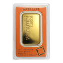 Kaufen Sie einen 50 g Valcambi Goldbarren mit Zertifikat bei Goldwechselhaus