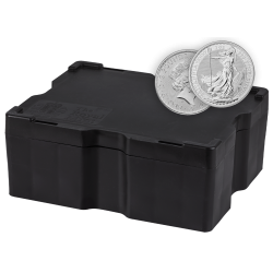 Kaufen Sie die 500 x 1 oz Britannia Masterbox 2025 bei Goldwechselhaus