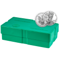 Kaufen Sie die Masterbox 500 x 1 oz American Eagle Silbermünzen