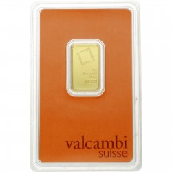 5 g Goldbarren Valcambi-Zertifiziert