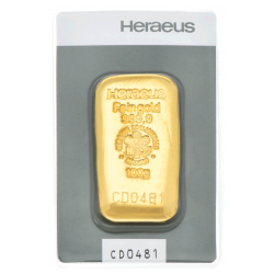 Kaufen Sie einen 100 g Goldbarren mit Zertifikat bei Goldwechselhaus