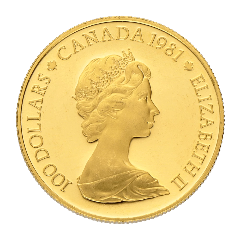 Kaufen Sie die 100 Dollar Canada Goldmünze bei Goldwechselhaus