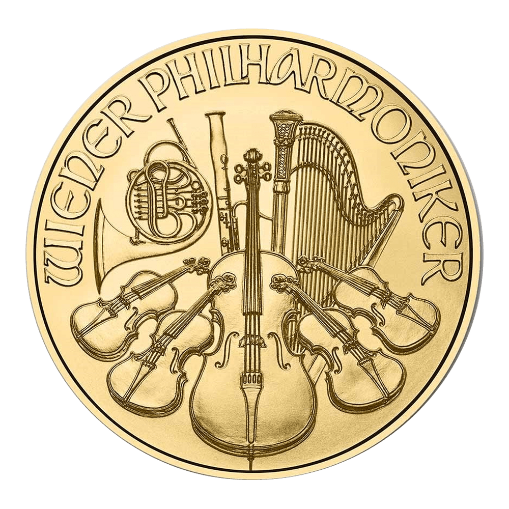 Philharmoniker Gold 1/10 oz 2023