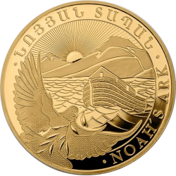 Kaufen Sie die 1 oz Arche Noah Goldmünze 2025 bei Goldwechselhaus