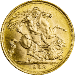 Kaufen Sie den ½ Sovereign Gold bei Goldwechselhaus