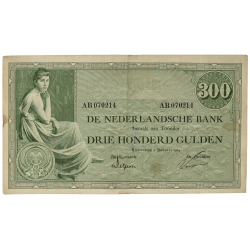 300 gulden Grietje Seel Nederland 1925