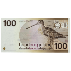 100 gulden Snip Nederland 1977