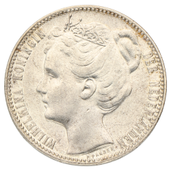 1 gulden Wilhelmina Nederland 1904-1908