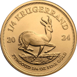 Kaufen Sie den 1/4 oz Krügerrand 2025 Gold bei Goldwechselhaus