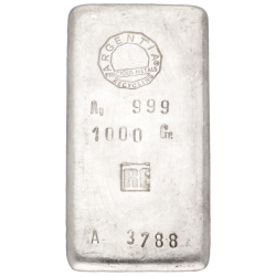 1 kg Silberbarren verschiedene Hersteller